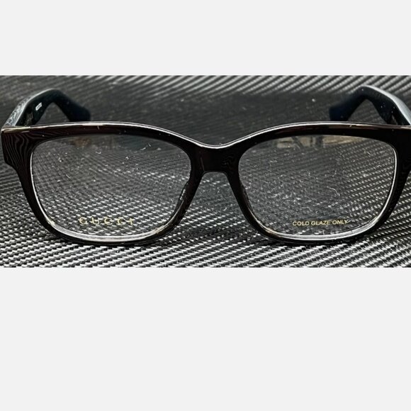 Gucci Black GG 55mm Womens Eyeglasses